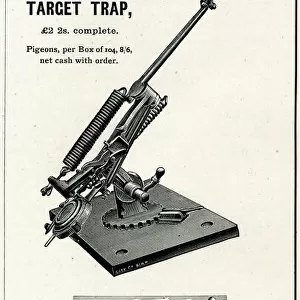 Advert, Anson Double-Rise Target Trap