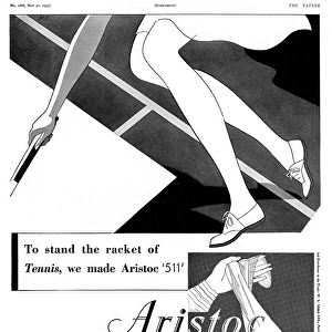 Advertisement for Aristoc silk stockings