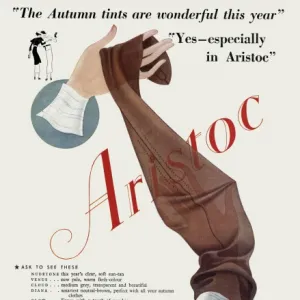 Advert for Aristoc stockings 1934