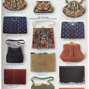 Advert for Asprey hand bags & clutches 1928