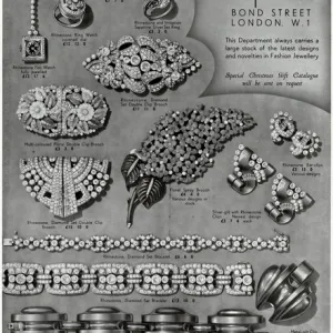 Advert for Asprey jewellery 1938