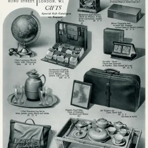 Advert for Asprey selection of household items 1937