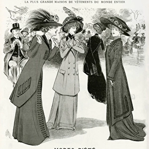 Advert for Belle Jardiniere women clothing 1909