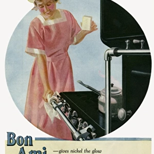 Advert for Bon Ami powder