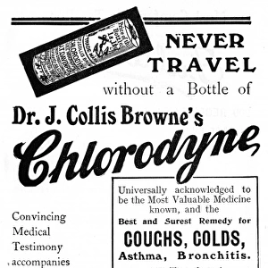 Advertisement for Chlorodyne