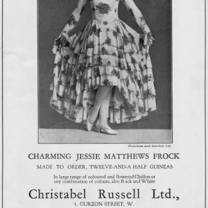 Advert for Christabel Russell Ltd, 1928