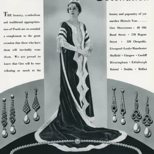 Advert for Ciro jewellery, for coronation 1937