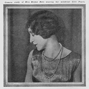 Advert for Ciro pearls, 1926