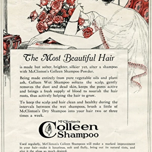 Advert for Colleen shampoo 1918