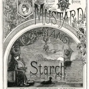 Advert for Colmans Mustard 1880