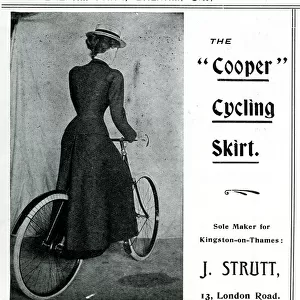 Advert, The Cooper Cycling Skirt
