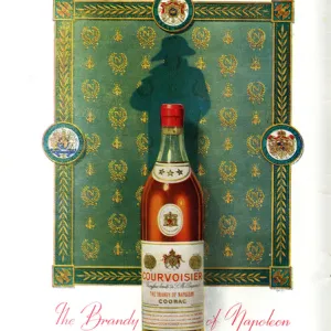 Advertisement for Courvoisier brandy