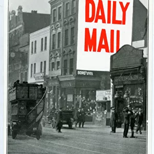 Advertisement for the Daily Mail newspaper