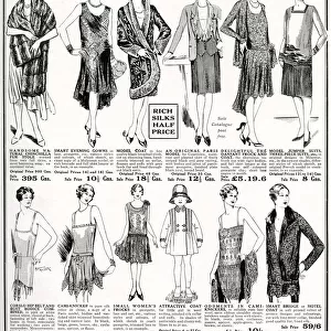 Advert for Debenham & Freebody clothing sale 1929 Advert for Debenham & Freebody