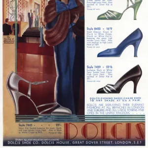 Advert for Dolcis shoes 1933