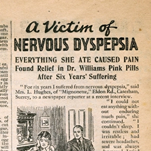 Advertisement, Dr Williams pink pills for pale people