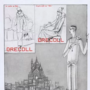 Advert for Drecoll couture, 1927