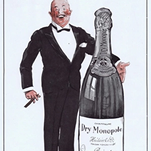 Advert for Dry Monopole Champagne, 1927