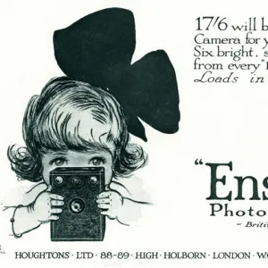 Advert for Ensign camera 1919