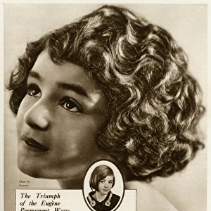 Advert for Eugene permanant hair waving 1922