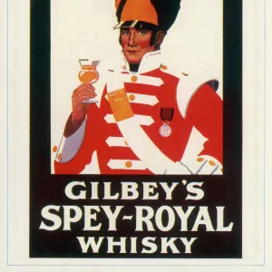 Advert / Gilbeys Whisky