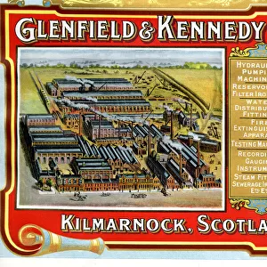 Advert, Glenfield & Kennedy Ltd, Kilmarnock, Scotland