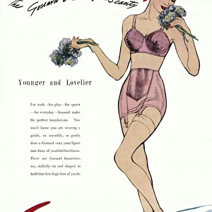 Advert for Gossard underwear 1948