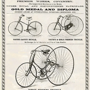 Advert for Hillman, Herbert & Cooper Ld 1888