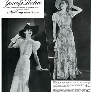 Advert for Jays frocks 1937