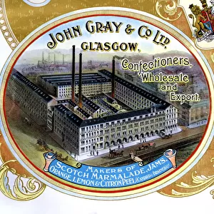 Advert, John Gray & Co Ltd, Marmalade and Jam, Glasgow