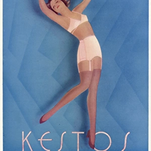 Advert for Kestos lingerie 1933