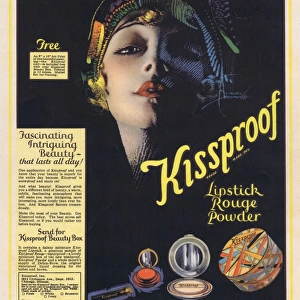 Advert for Kissproof (1928)