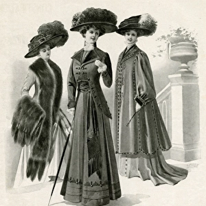 Advert for La Samaritaine womens clothing 1908