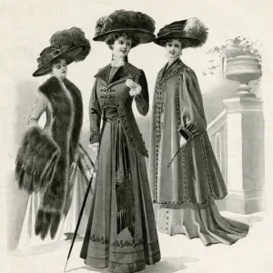 Advert for La Samaritaine womens clothing 1908