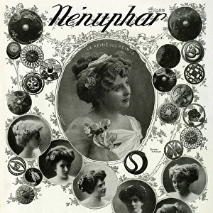 Advert Le Nenuphar, hair accessories 1909