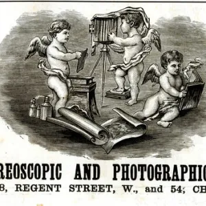 Advert, London Stereoscopic and Photographic Company