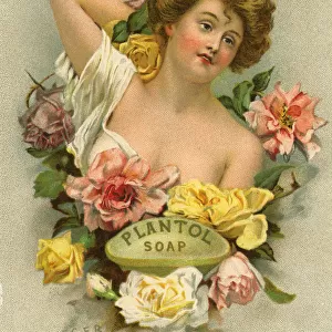 Advertising magazine insert, Plantol Soap