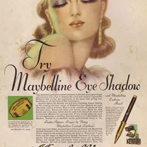 Advert for Maybelline Eye Shadow, 1930