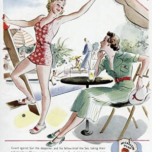 Advert for McMallum colour dyes 1937