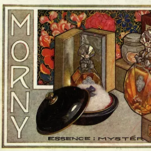 Advertisement, Morny Paris perfume