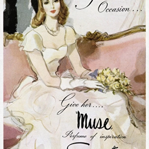 Advert for Muse fragrance 1948