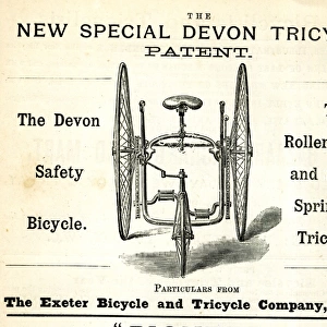 Advertisement, New Special Devon Tricycle