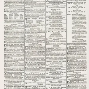Advertisement Page - ILN Date: 1873 Advertisement Page - ILN Date: 1873