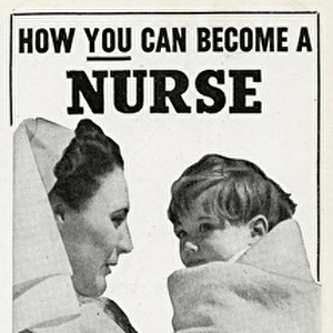 Advert for recruitment of nurses 1943