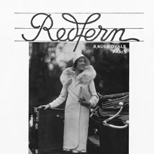 Advert for Redfern couture, 1930