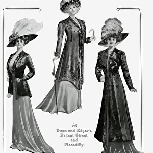 Advert for Swan & Edgars womens coats 1909