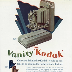 Advert for The Vanity Kodak 1926