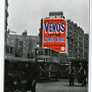 Advertisement for Venos Lightning Cough Cure