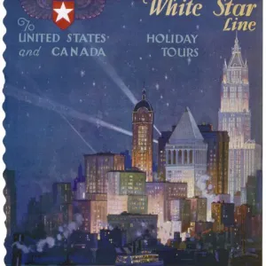 Advert / White Star to USA