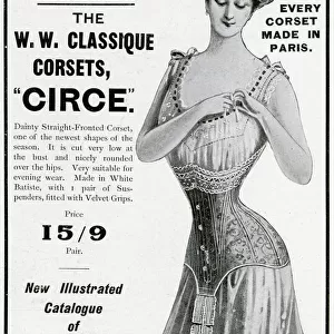 Advert for William Whiteley, womens underwear 1906